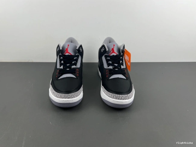 Jordan Air 3 DN3707-010 Black Cement 0716